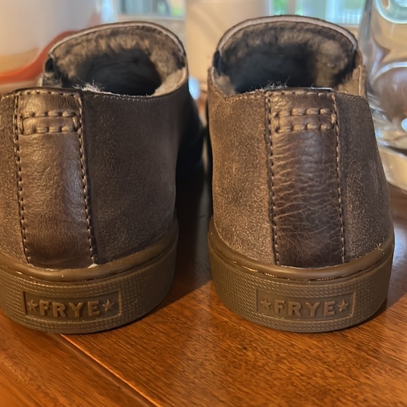 Frye Gemma Slip Shearling Shoes - Picture 4 of 10